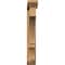 Ekena Millwork Balboa Slat Rough Sawn Bracket w/ Offset Brace, Western Red Cedar, 6"W x 34"D x 42"H BKT0604X34X42BOA06RWR - alternate 3